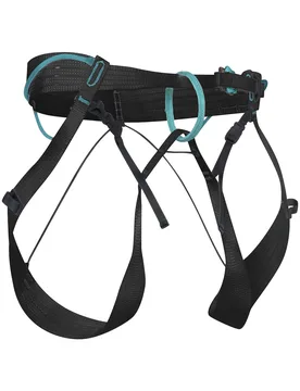 Baudrier d'alpinisme et de ski de randonnée technique et minimaliste - Choucas Black - Taille M - Noir - Blue Ice - FashionsVida