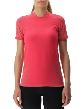 Maglietta A Maniche Corte Running Exceleration Rose / Sunny L - Uyn - FashionsVida