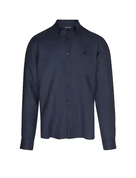 Leinenhemd H-LIAM dunkelblau L herren - BOSS - FashionsVida