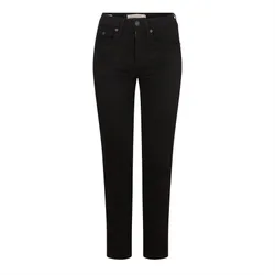 Levi'S Womens High Rise Straight Leg Jeans In Night Is Black - Size 25w/30l