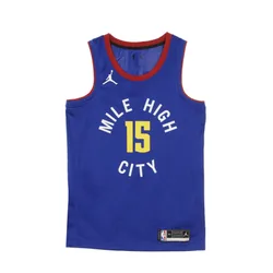 Canotta Basket Uomo Nba Swingman Jersey Jordan Statement Edition 2020 No 15 Nikola Jokic Dennug Rush Blue/team Crimson