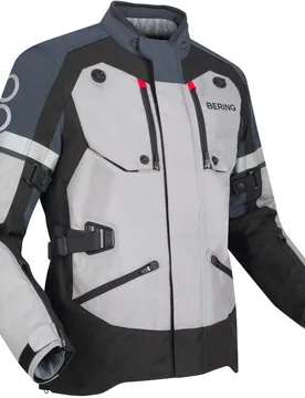 Giubbotto Moto HALIFAX Antracite Grigio taglia 2XL - Bering - FashionsVida
