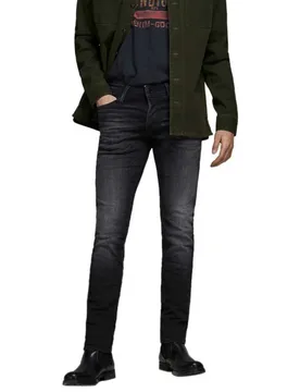 Jean Glenn Icon 558 Black Denim 27 - Jack & jones - FashionsVida