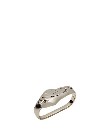 MCQUEEN Ring Herren Silber L Herren - MCQUEEN - FashionsVida