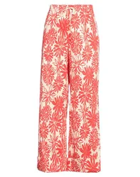 Pantalones Mujer Rojo 38 Mujer