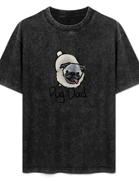Pug Dad T-Shirt Lightweight Casual Summer T-Shirt - Aliexpress - FashionsVida
