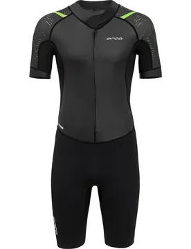 Vanir Flex Swimrun Short Sleeve Shorty Black 7 Men - Orca - FashionsVida