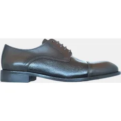 Zapato caballero blucher puntera piel