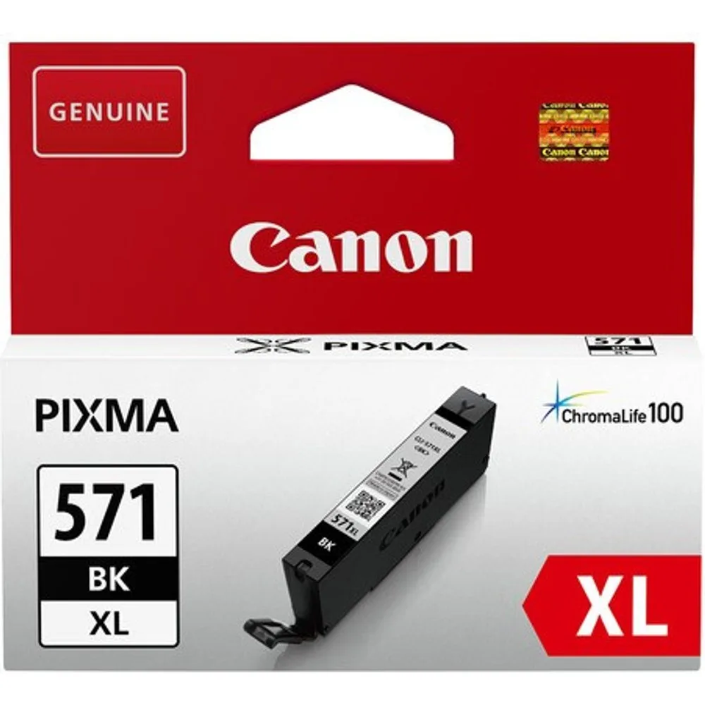 Cartucho de tinta original CLI-571 XL negro (0331C001) - Canon - FashionsVida