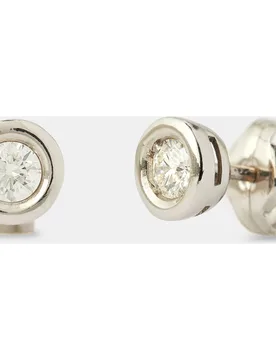 Pendientes de oro y diamantes - El Corte Inglés - FashionsVida