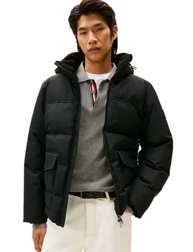 Veste Matelassée Rockie Utility Black M - Tommy hilfiger - FashionsVida