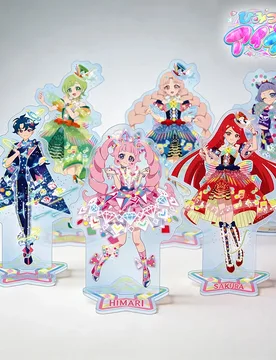 Himitsu No AiPri Anime Acrylic Standee Anime Idol Group Colorful Style Collectible Bag Charm Keychain Fans Gift Merch - Aliexpress - FashionsVida