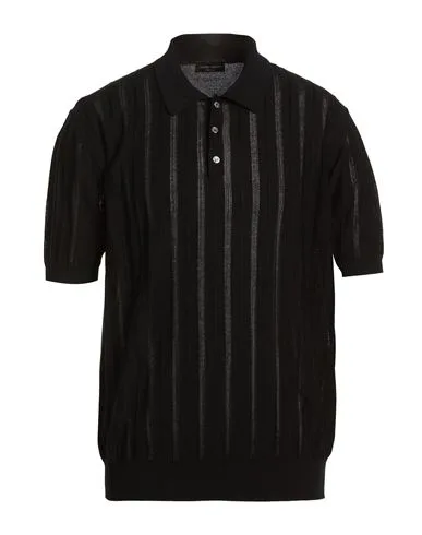 Polo Hombre Negro 54 Hombre - Roberto collina - FashionsVida