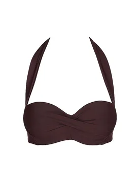Bikini da donna a fascia rosso scuro 42D - Lascana - FashionsVida
