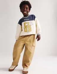 Cotton Rich Pull On Cargo Trousers (2-8 Yrs) Neutral male