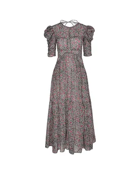 Maxikleid SICHELLIA beere 42 Damen - MARANT ETOILE - FashionsVida