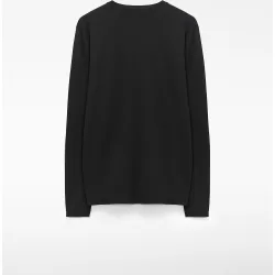 Jersey de hombre de punto con cuello caja