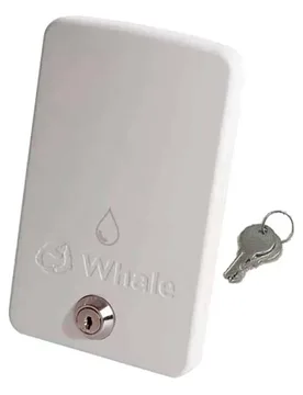 Easy-slide Cover For External Sockets With Key White One Size unisex - Whale - FashionsVida