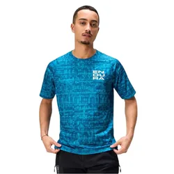 Maillot Enduro Manches Courtes Grid Ltd Print