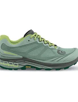 Mtn Racer 2 Trail Running Shoes Moss / Grey UK 4 Women - Topo Athletic - FashionsVida