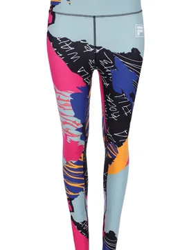 Allover Print Leggings - XS - FILA - FashionsVida