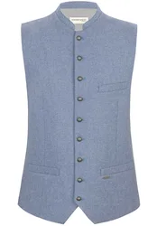 Trachtenweste Devito (hellblau, Gr. 44) von Classics für Herren, Oberteile, 50% Wolle, 25% Viskose, 25% Polyester