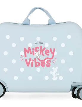 Maleta infantil Mickey vibes rígida con capacidad de 38L - Disney - FashionsVida