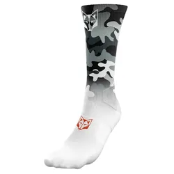 Camo Gray Socks Multicolour UK 2.5-6 Men,Women