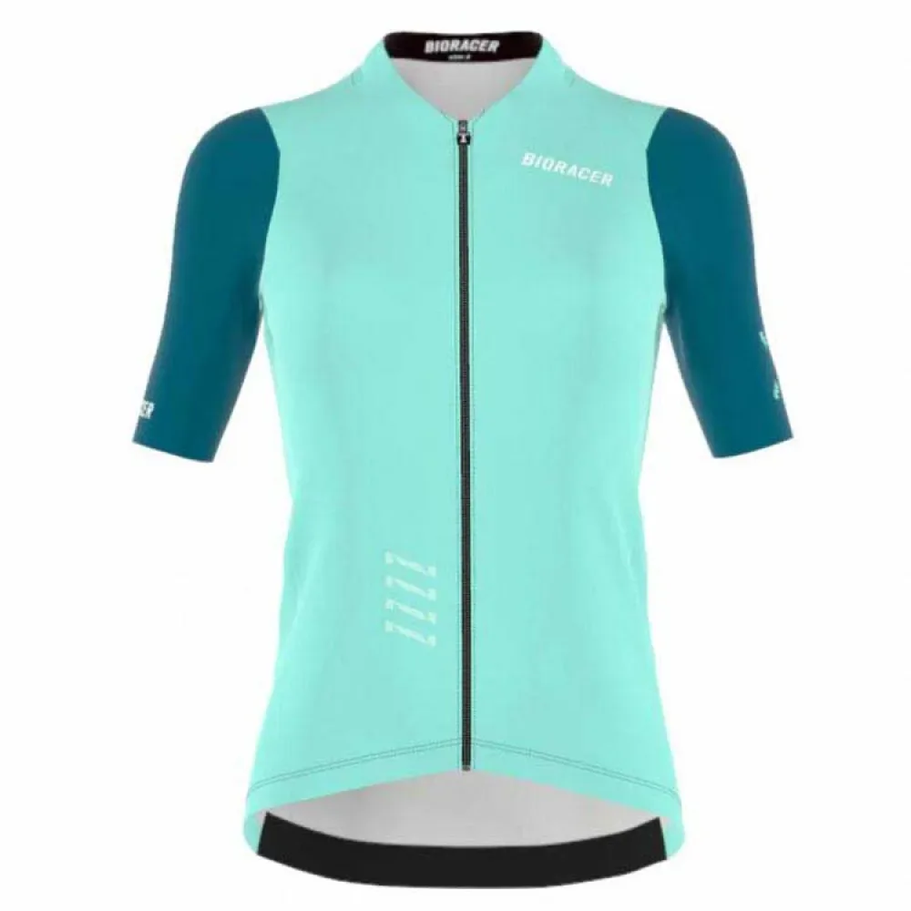 Maglia A Maniche Corte Icon Pine / Mint - Bioracer - FashionsVida