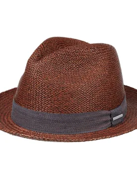 Lamaro Player Panama Hat by - brown - Size: XL (60-61 cm) - Stetson - FashionsVida