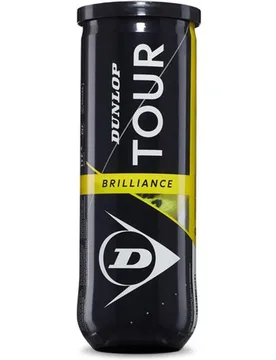Bote de 3 pelotas de tenis Tour Brilliance - Dunlop - FashionsVida
