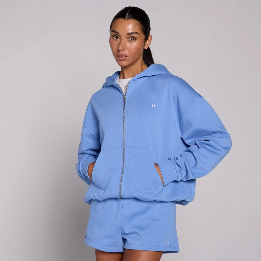Sudadera con capucha y cremallera Basics para mujer de MP - aciano - S - MyProtein - FashionsVida