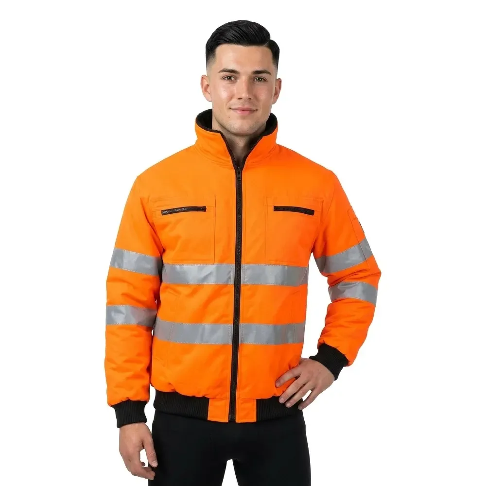 Veste De Pilote Safe Arctic 00516 Hi-Vis Orange 3XL - MASCOT - FashionsVida