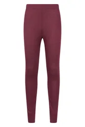 Talus Mens Base Layer Pants - Burgundy - Burgundy - Size: XS