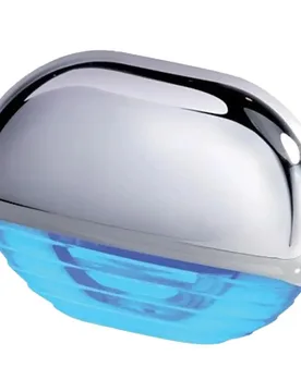 Eyelid Courtesy Led Light 8 Mm Chrome / Blue One Size unisex - Quick - FashionsVida