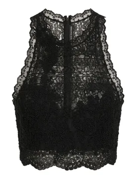 Ermanno Scervino Top Black - Ermanno Scervino - FashionsVida
