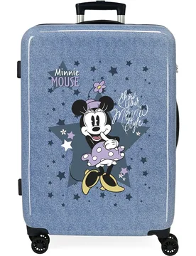 Maleta mediana Style rígida con capacidad de 70L - Disney - FashionsVida