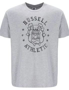 Maglietta A Maniche Corte Amt A3071 New Grey M - Russell athletic - FashionsVida