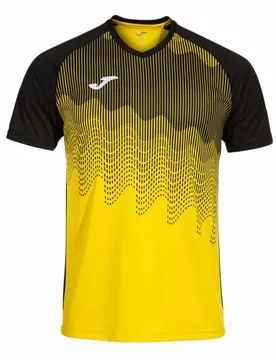 T-shirt à Manches Courtes Tiger Vi Yellow / Black S - Joma - FashionsVida