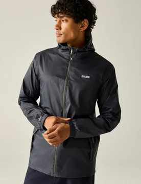 Pack It Waterproof Anorak Grey male - Regatta - FashionsVida