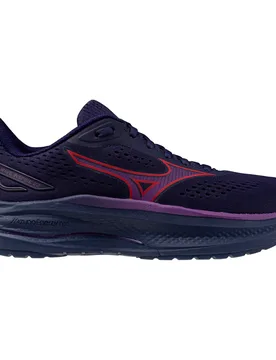 Wave Inspire 22 Running Shoes Rhodonite / Tomato Puree / Dahlia UK 6 Women - Mizuno - FashionsVida