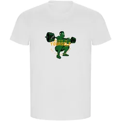 T-shirt à Manches Courtes Believe Eco White 3XL