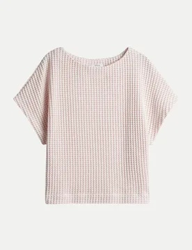 Strukturiertes Sweatshirt Gutina Rosa 44 - Opus - FashionsVida
