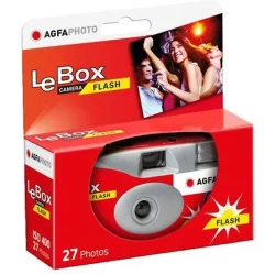 Cámara desechable Photo Lebox 400 27 exposiciones con Flash