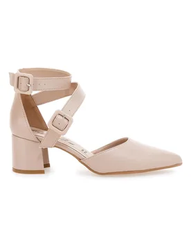 Décolleté da donna beige con cinturini incrociati 8012 39 - FRANCESCA GRITTI - FashionsVida