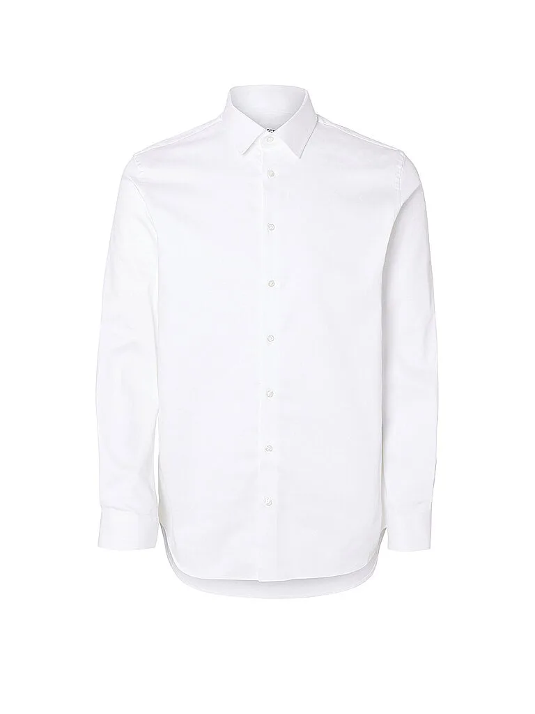 Hemd Slim Fit SLHSLIM-PERFORMANCE weiss M Herren - Selected - FashionsVida