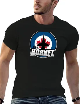 Canadian F/A-18 Hornet Patch T-Shirt cotton t shirts high quality man t shirt luxury man t shirt graphic T-shirt - Aliexpress - FashionsVida