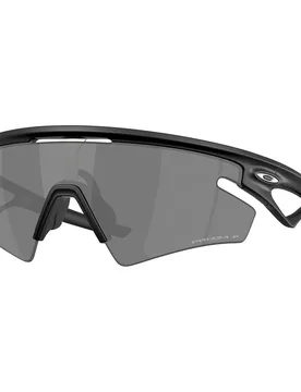 Sphaera Slash Polarized Sunglasses Matte Black Prizm Black Polarized/CAT3 - Oakley - FashionsVida