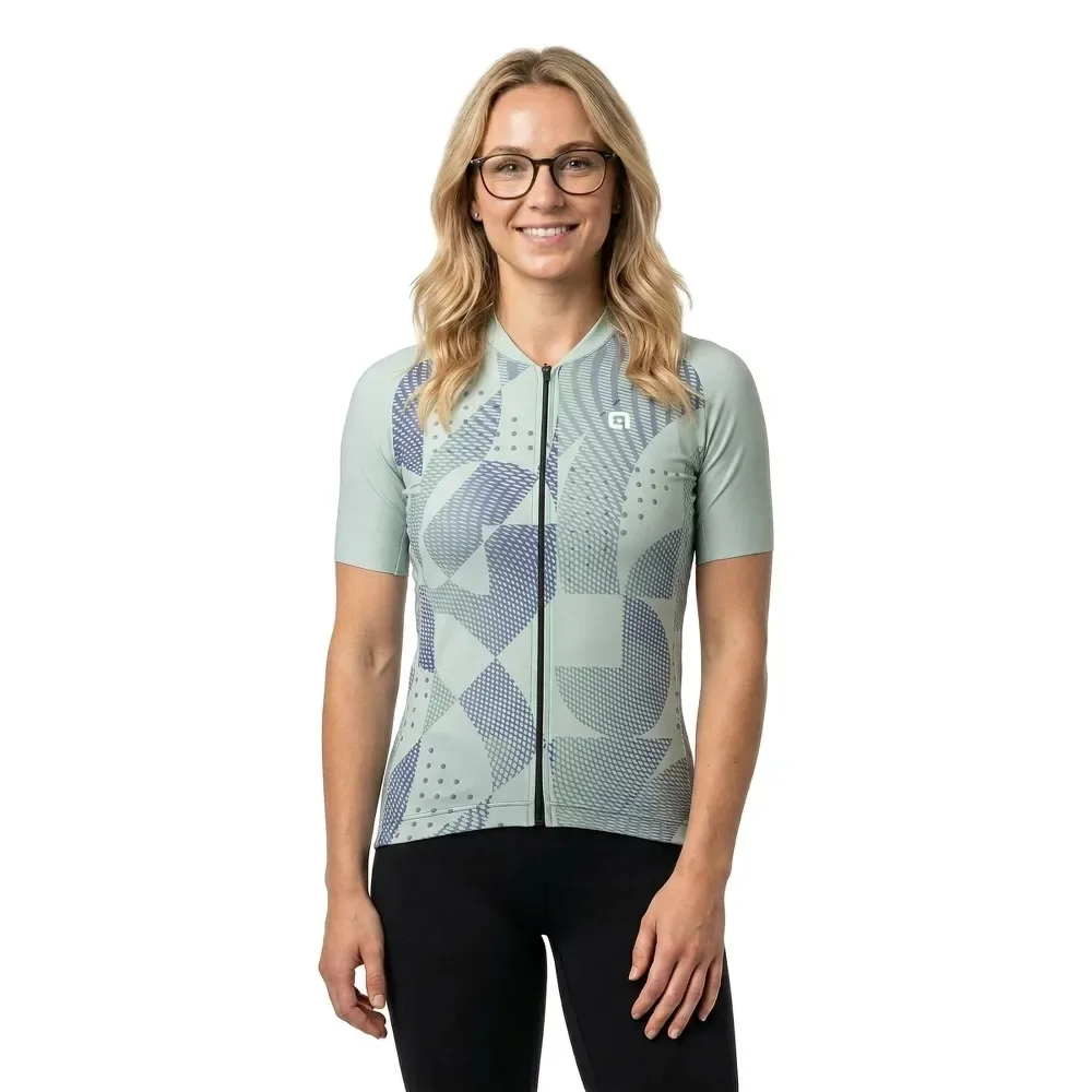 Maglia A Maniche Corte Pragma Enjoy Mint Green - Ale - FashionsVida