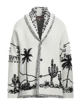 Strickjacke Herren Elfenbein L Herren - Alanui - FashionsVida